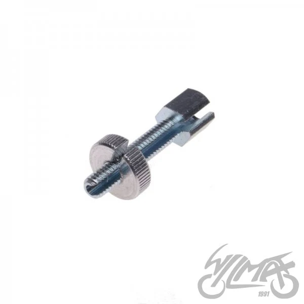 Śruba regulacji linki MZ długa 30 mm z nakrętką — ujęcie 2