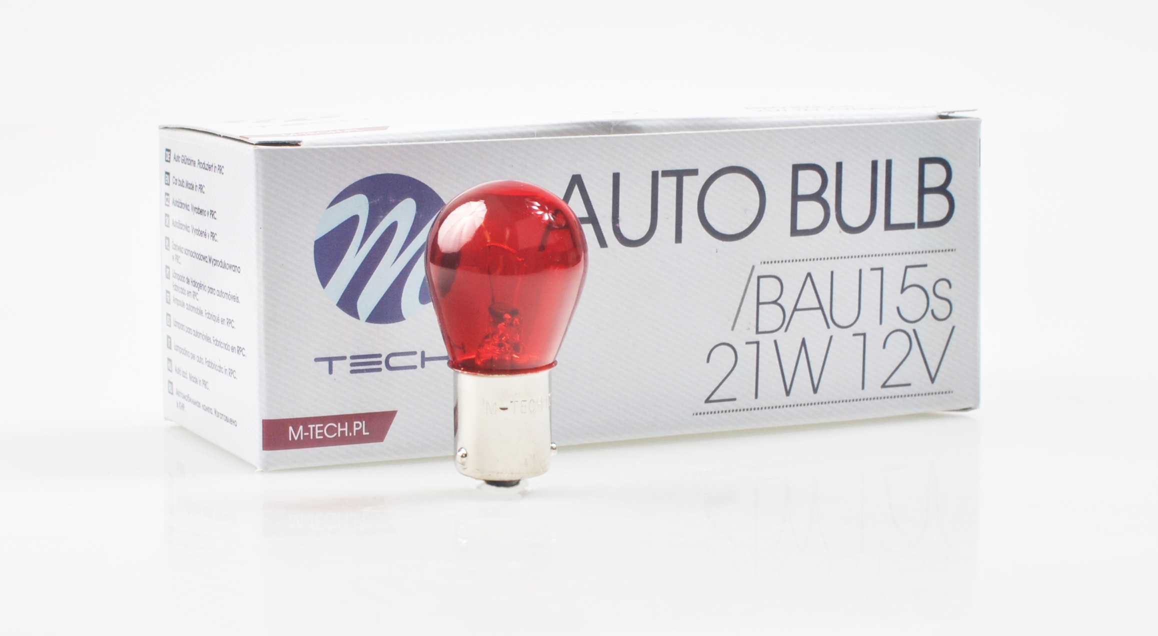 Żarówka pomocnicza 12 V PY21W M-Tech, 10 szt. Z59 — ujęcie 2