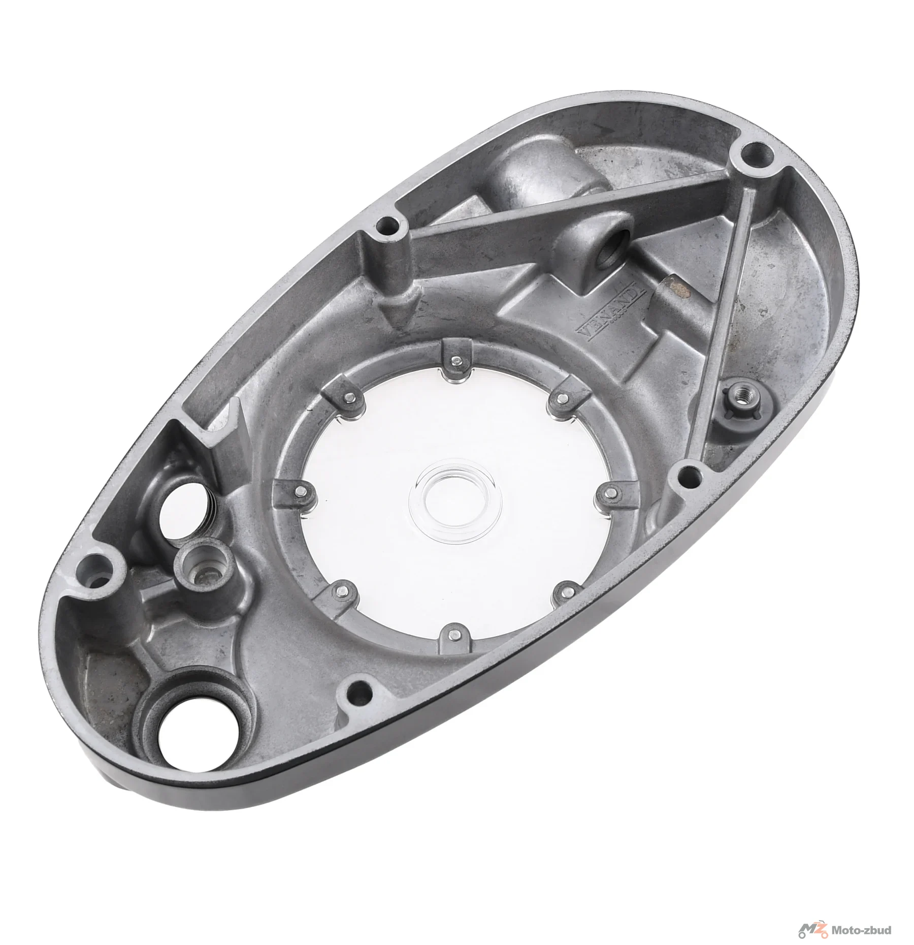 Pokrywa silnika Simson S50 KR51/1 SR4 lewa obrotomierz czarna clear Venandi — ujęcie 3