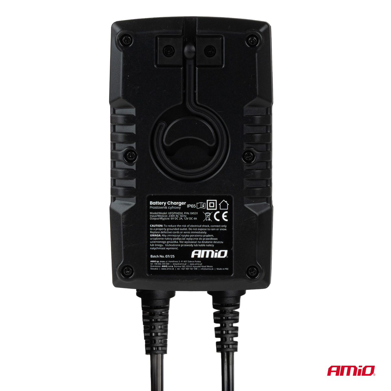 Prostownik cyfrowy AGM GEL STD LFP MAX 4A 6 V 12 V PRO HOOK — ujęcie 7