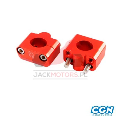 Adapter kierownicy wieżyczki 28,6 mm czerwone Doppler — ujęcie 1