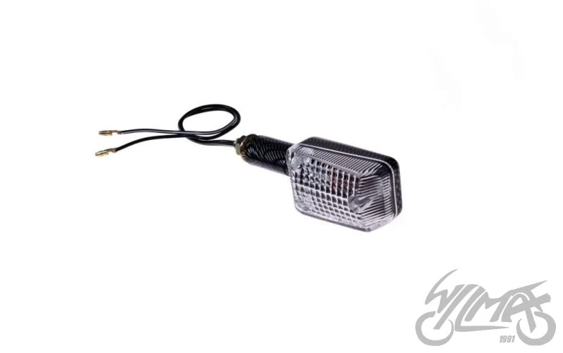 Kierunkowskaz mini carbon, jasny, długi — AL12851 — ujęcie 1