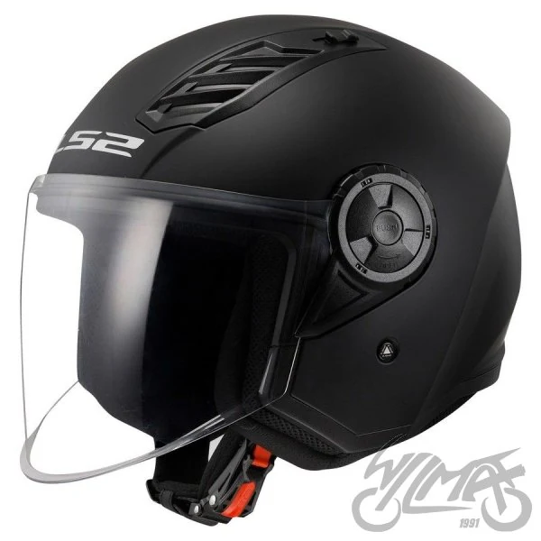 Kask LS2 OF616 Airflow II Solid Matt Black-06 — rozmiar M — ujęcie 1