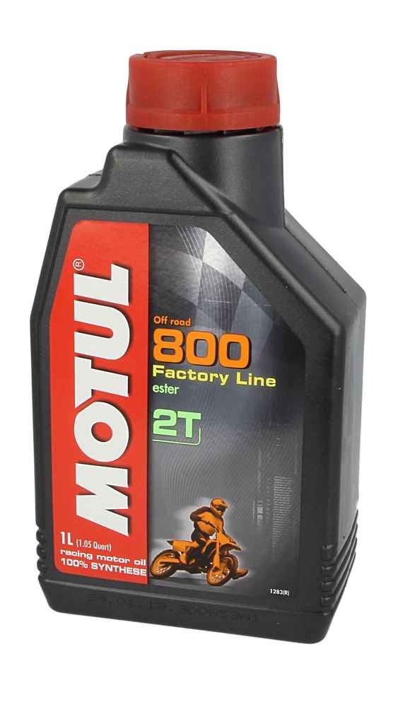 Olej MOTUL 800 factory line off road 2T 1 l — ujęcie 4