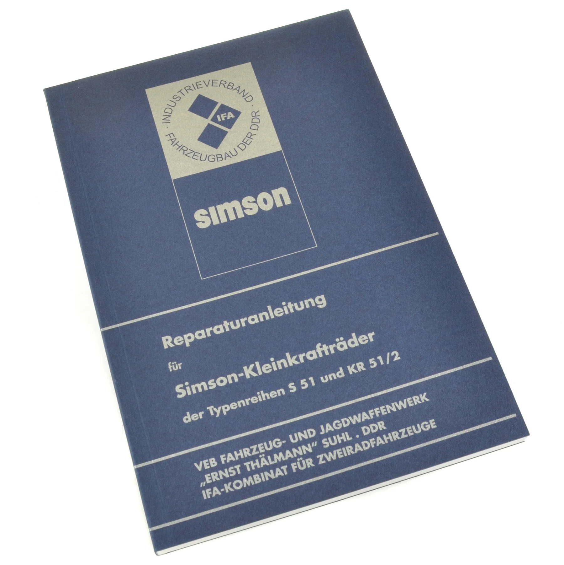 Instrukcja napraw Simson S51 S70 SR50 SR80 bez schematów MZA