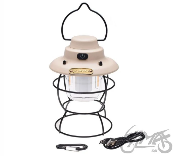 Lampa kempingowa retro