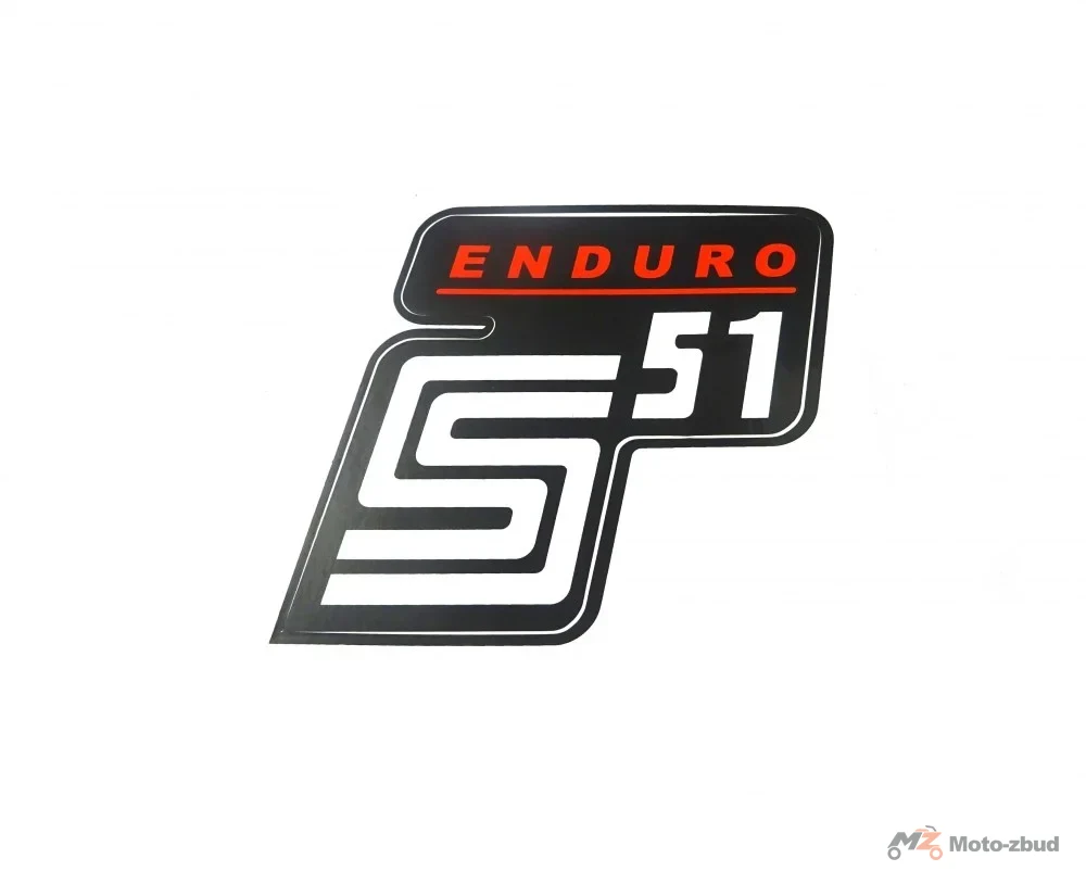Nalepka kapy Simson S-51 enduro