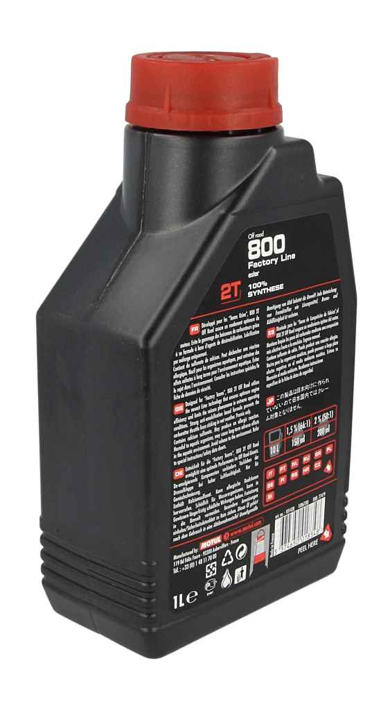Olej MOTUL 800 factory line off road 2T 1 l — ujęcie 12