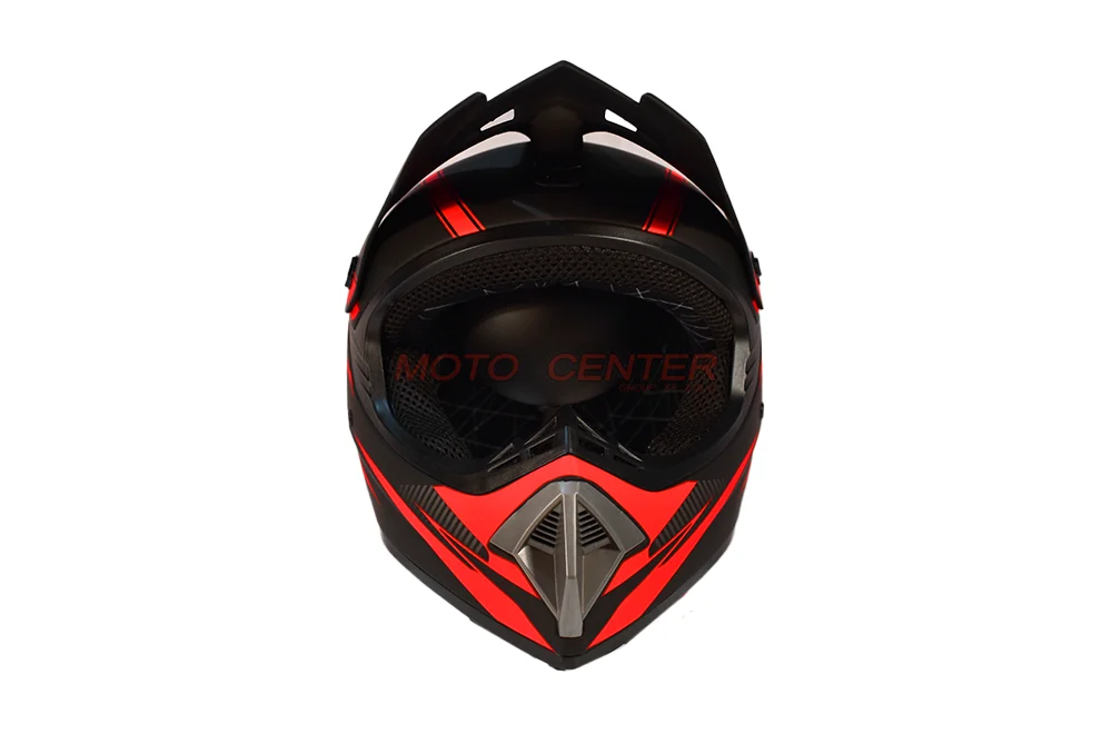 Kask crossowy MPX WL-905 czarny mat/czerwony M — ujęcie 3