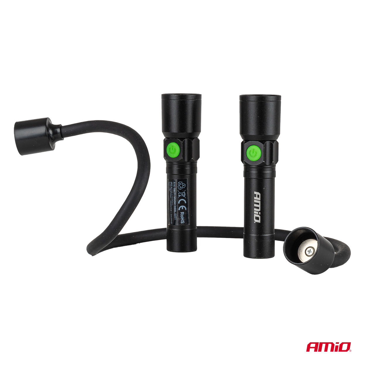 Lampa inspekcyjna akumulatorowa na szyję 2xP50 1000 mAh (BATT) — ujęcie 11