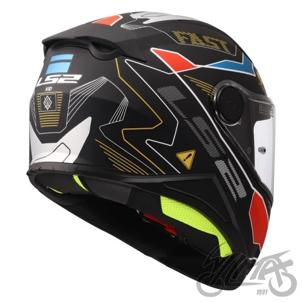 Kask LS2 FF812 kid zero Grey Red — rozmiar L — ujęcie 5