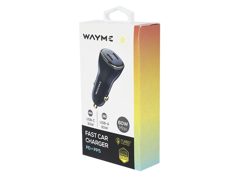 Ładowarka 12/24v 60w usb-c pd pps wayme — ujęcie 3