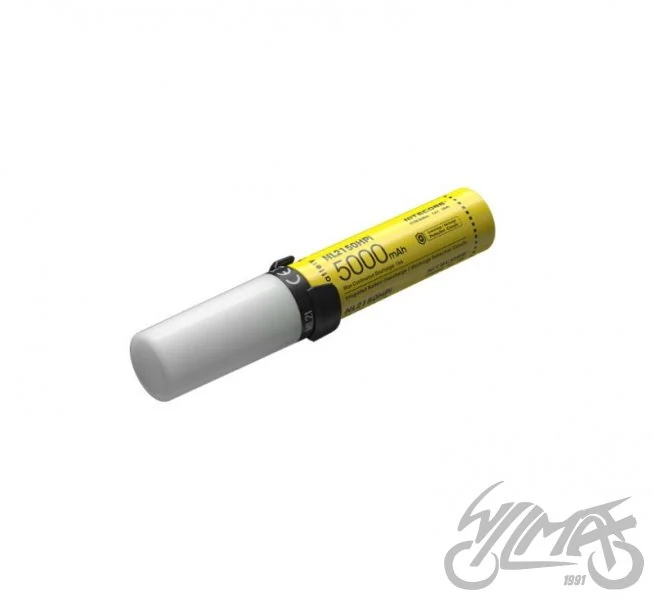 Bateria z latarką i ładowarką Nitecore 21700 — ujęcie 2