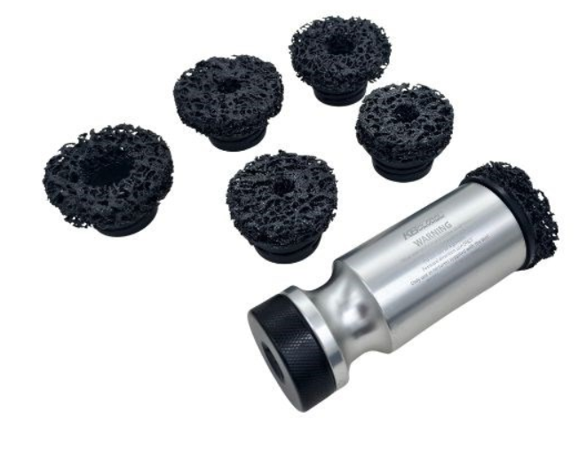 Zestaw szczotek do piast / 6 szczotek + adapter 1/2" KB01079
