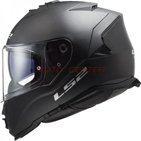 Kask motocyklowy LS2 FF800 STORM II Solid Matt Black 06 M — ujęcie 2