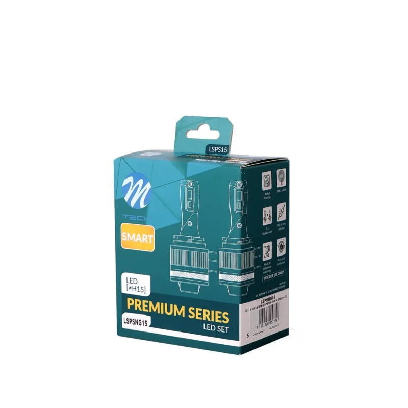 Zestaw LED SET M-TECH PREMIUM SMART NEXT GENERATION SERIES H15 — ujęcie 2