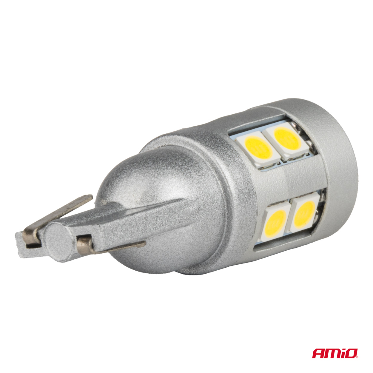 Żarówki LED CANBUS T10 W5W 12 SMD 3030 White 12 V 24 V — ujęcie 4
