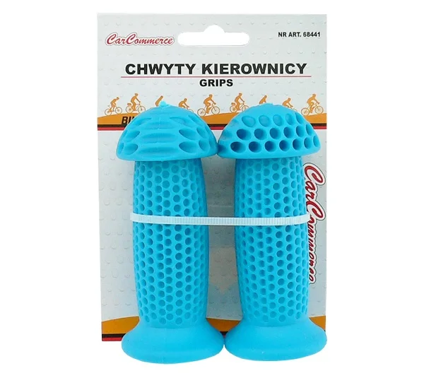 CHWYTY KIEROWNICY GUMOWE DZIECIĘCE niebieskie