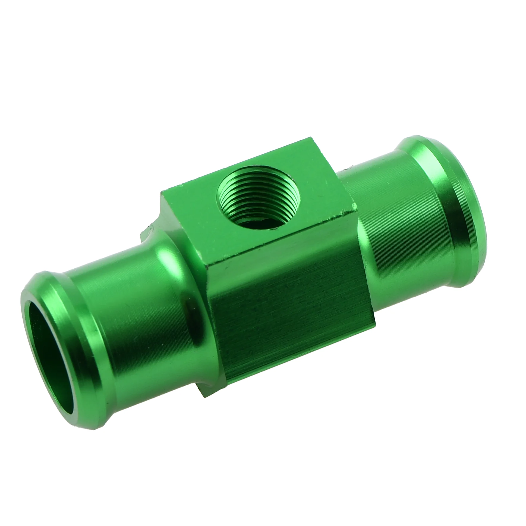Adapter czujnika temperatury 1/8" 18 mm aluminium CNC zielony — ujęcie 2