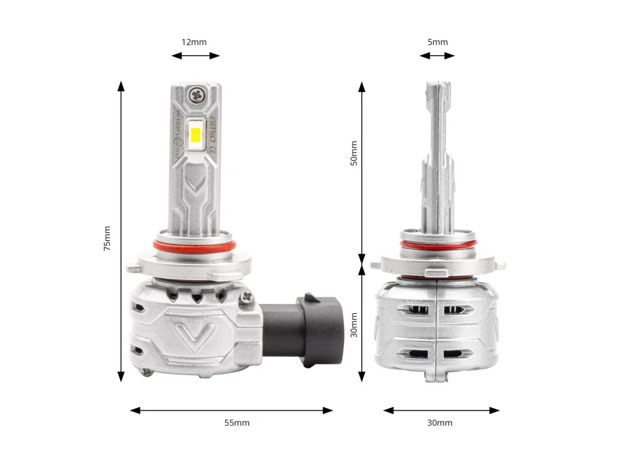 Żarówki samochodowe HB3 9005 LED X2 Series AMIO — ujęcie 5