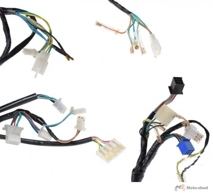 Instalacja elektryczna do CPI GTX50 2T — demontaż nowego pojazdu — ujęcie 2