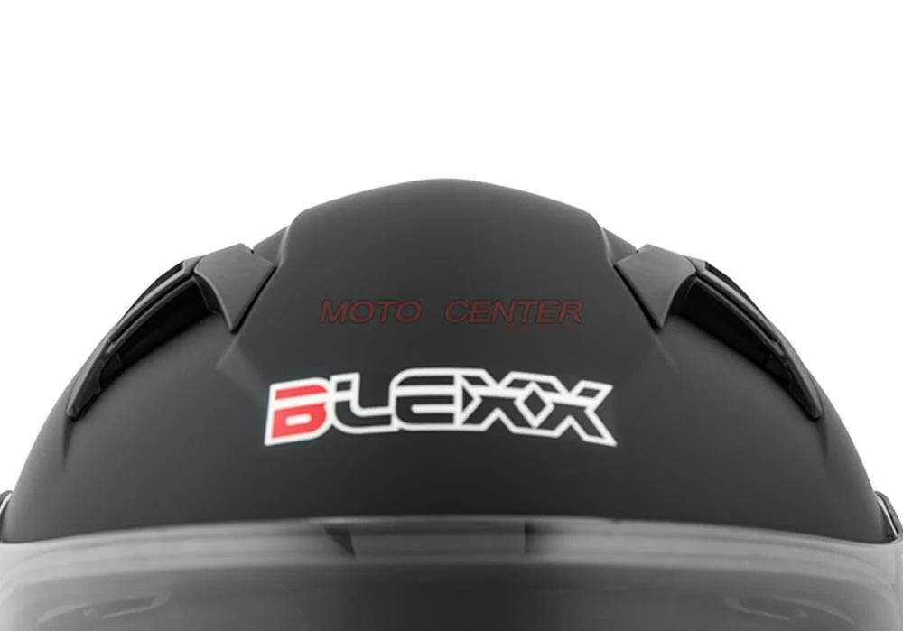 Kask motocyklowy zamknięty dziecięcy BLEXX YA-201 czarny mat L ECER22.06 — ujęcie 6