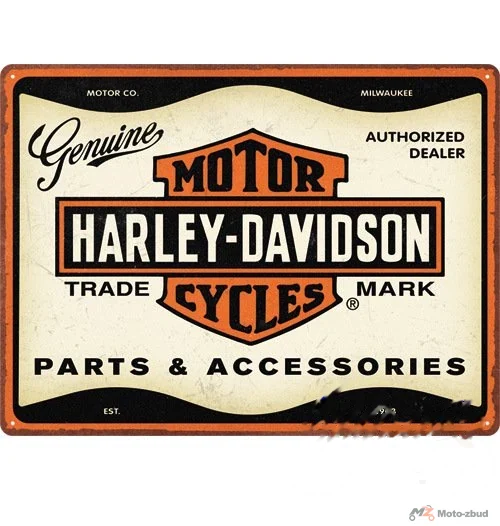 Tablica plakat 30 × 40 Harley-Davidson parts 23366