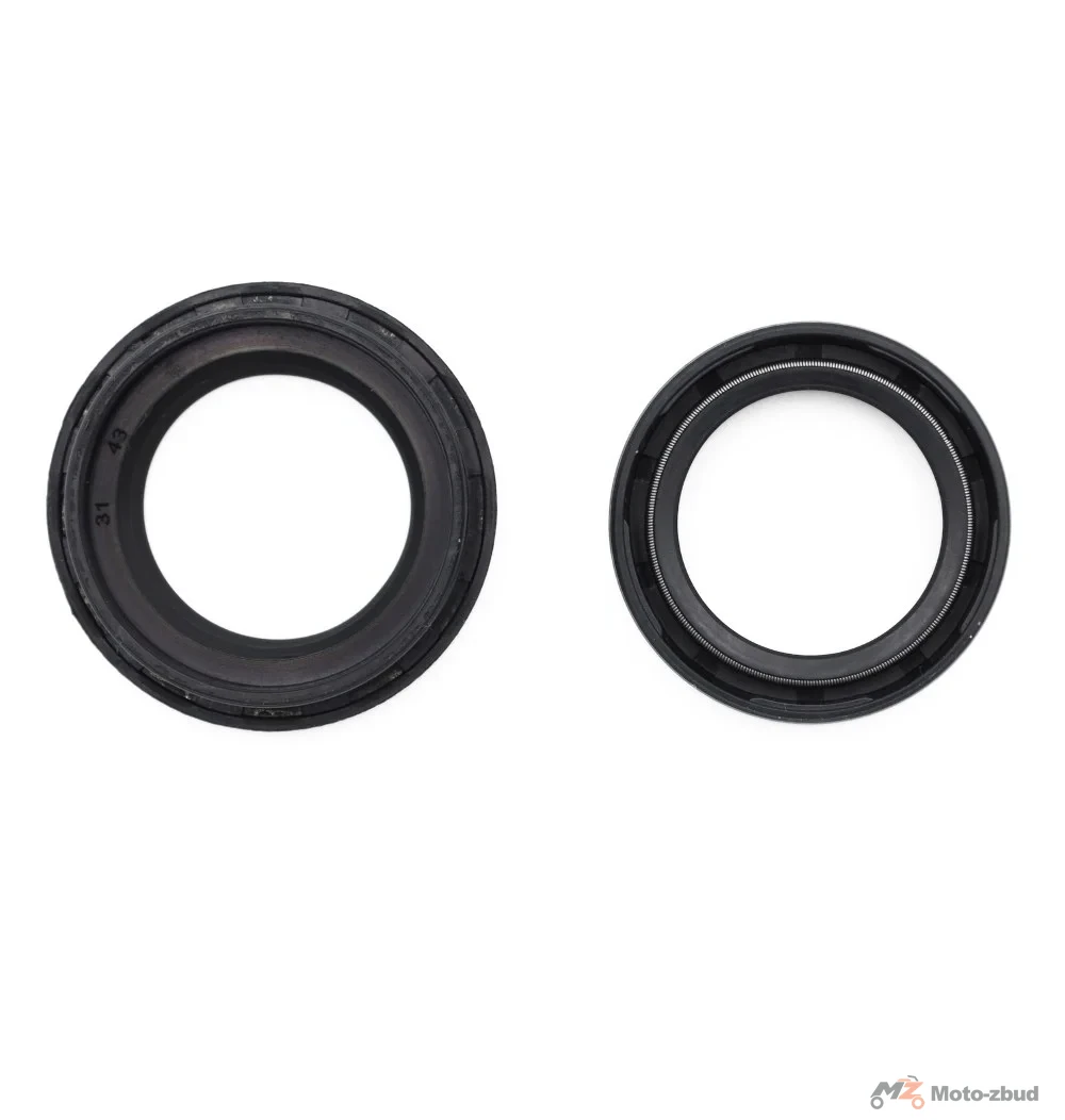Junak 901/901RS/901 SPORT/904/905F/122 SPORT/123/122RS/126 pierścienie simmera amortyzatora przód (Q31) kpl. (wewnętrzny + zewnetrzny) — ujęcie 2