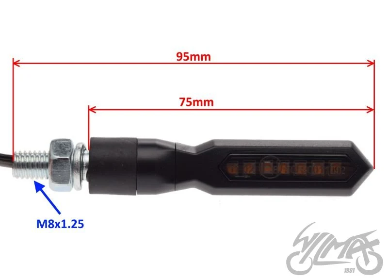 Kierunkowskazy LED AM1451 — komplet — ujęcie 2