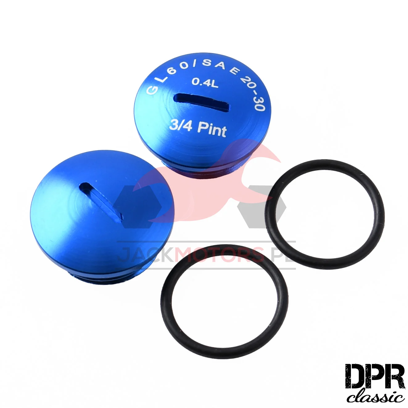 Korek oleju Simson niebieski aluminium kpl. DPR Classic — ujęcie 1