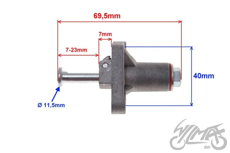 Napinacz łańcucha rozrządu 4T — komplet — STD00572 — ujęcie 4