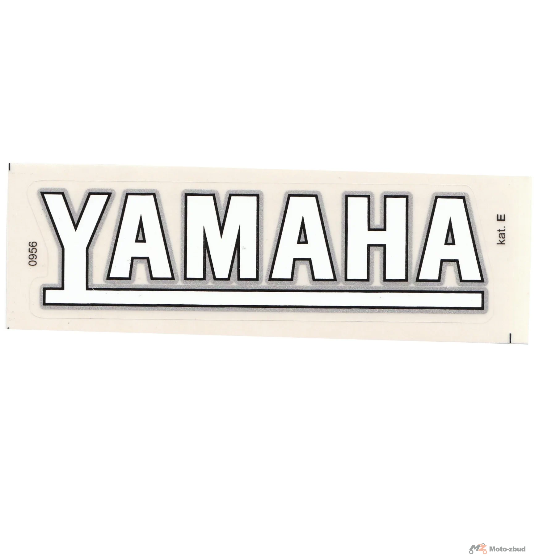 Naklejka Yamaha biel-czerń-srebr kpl.