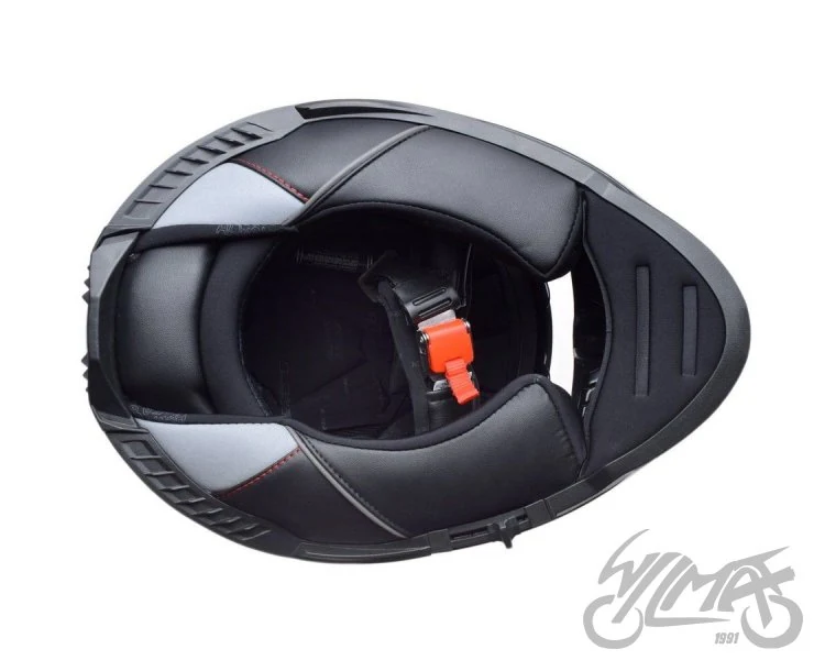 Kask LS2 FF800 Storm II Cyborg H-V Yel Grey — rozmiar S — ujęcie 5