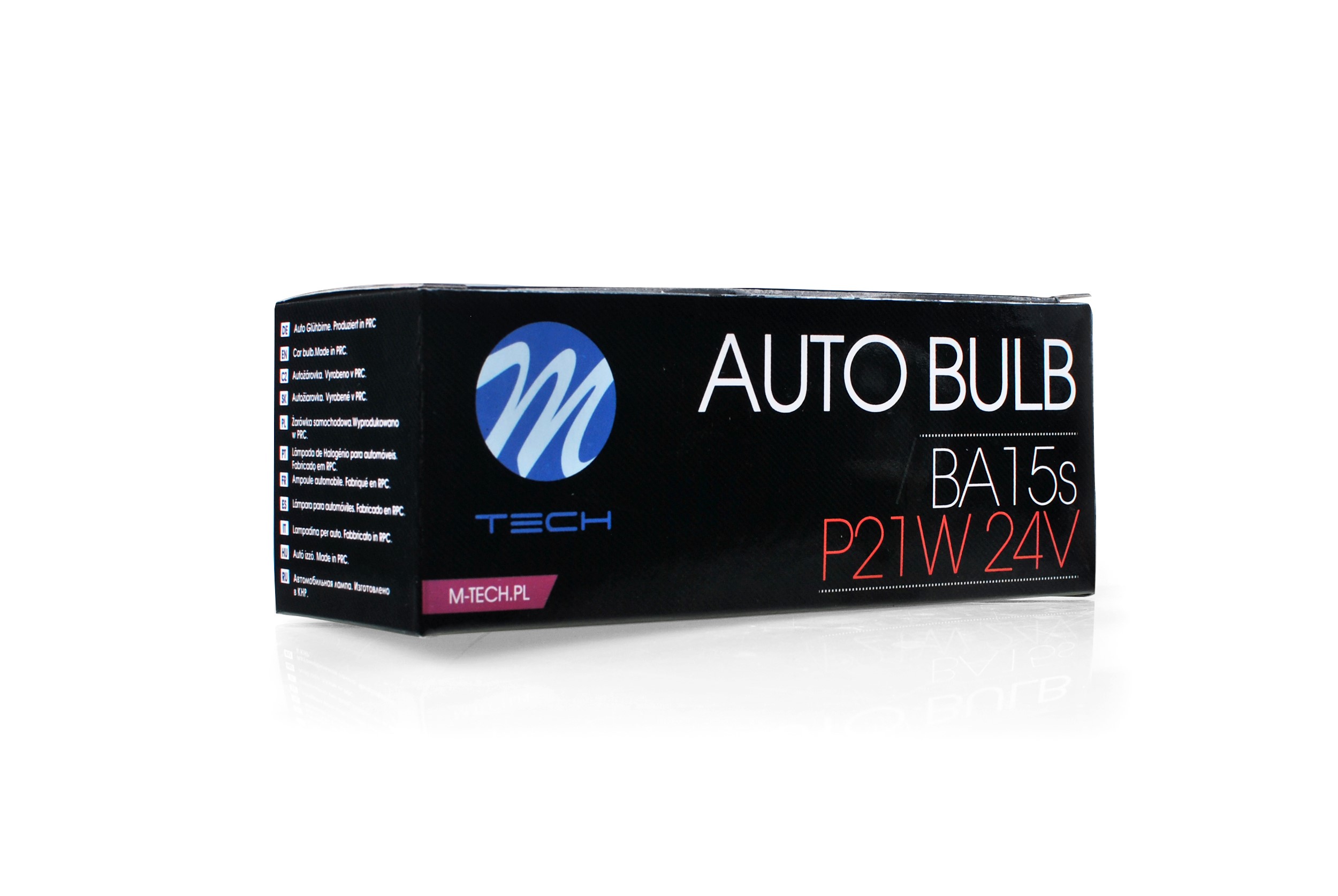 Żarówka 24 V P21W BA15S M-Tech Z914 — ujęcie 5