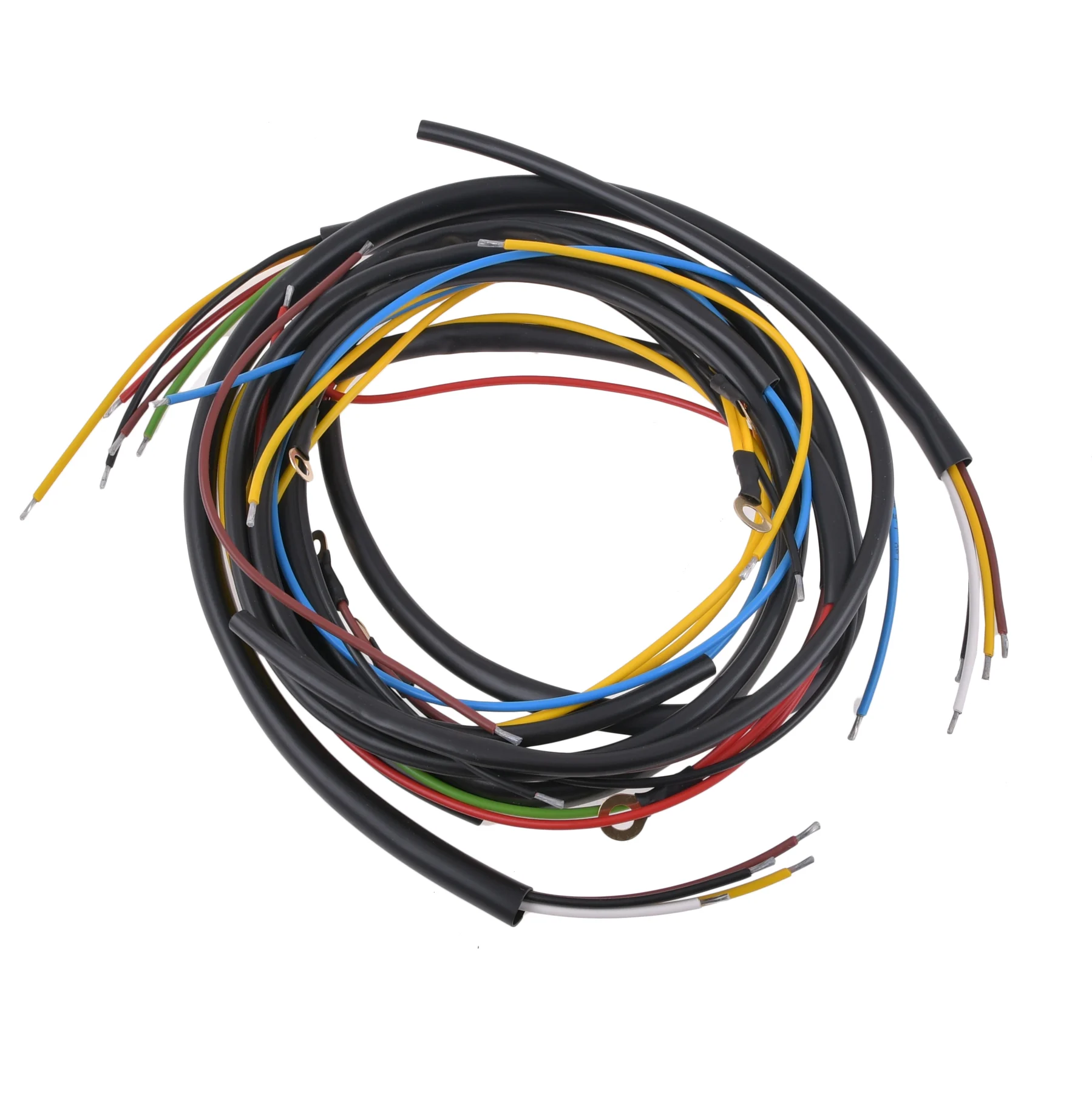 Instalacja elektryczna WSK 125 B1 czarna delux — ujęcie 1