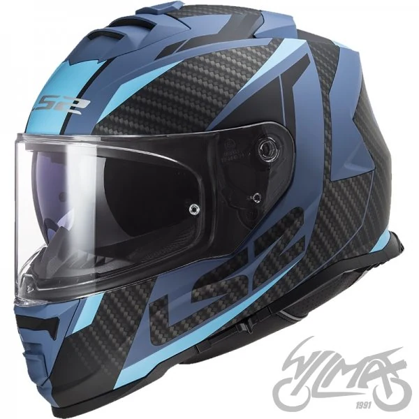 Kask LS2 FF800 Storm II Racer Matt Blue — rozmiar XL — ujęcie 1