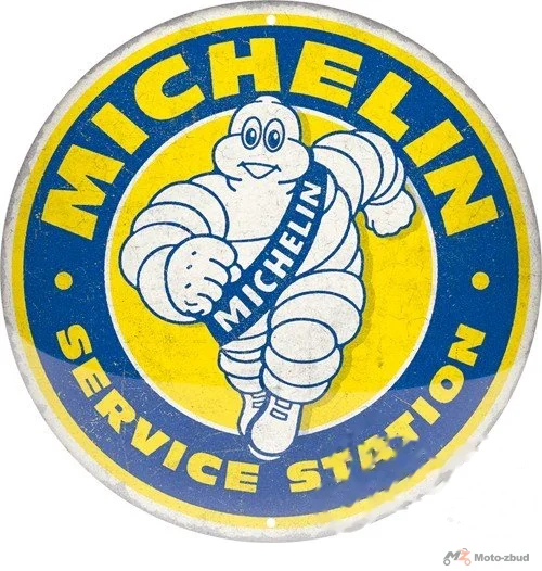 Plakat okrągły 35 cm Michelin service stat 25117