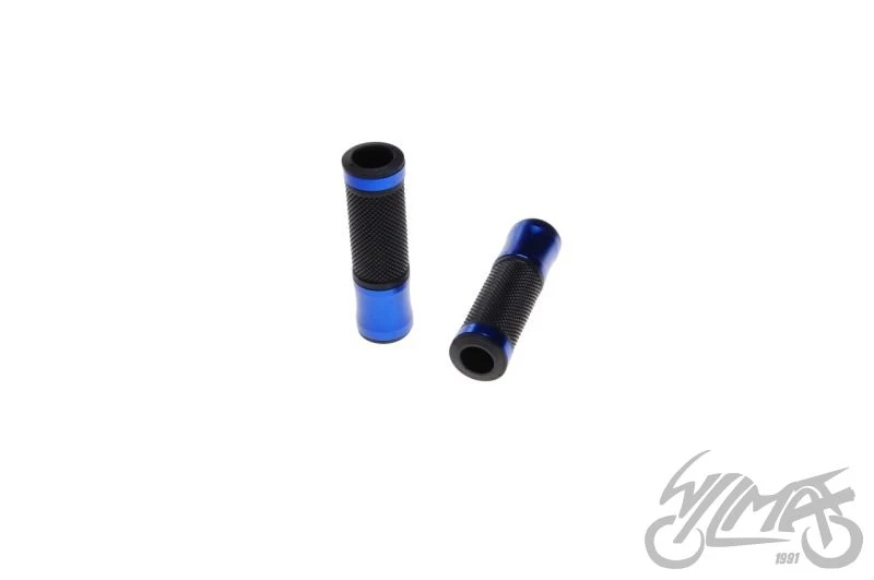 Chwyty kierownicy 282 22/25 mm — niebieskie, para — ujęcie 1