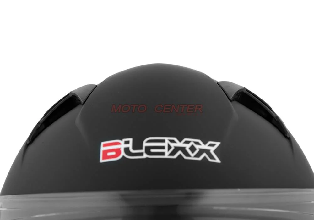 Kask motocyklowy szczękowy z blendą BLEXX YA-967 czarny mat M ECER22.06 — ujęcie 6