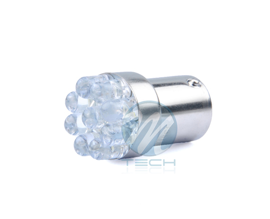 Żarówka LED BA15S 5 mm 9-flux biała, 2 szt. M-Tech LB033W — ujęcie 2