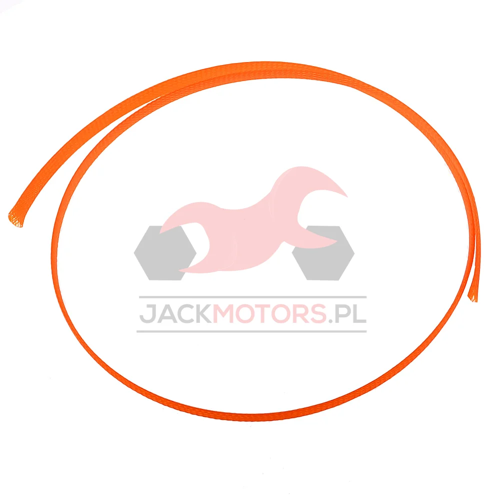 Otulina koszulka izolacyjna przewodów PET 6 mm 1 metr pomarańczowa Racing Force — ujęcie 1