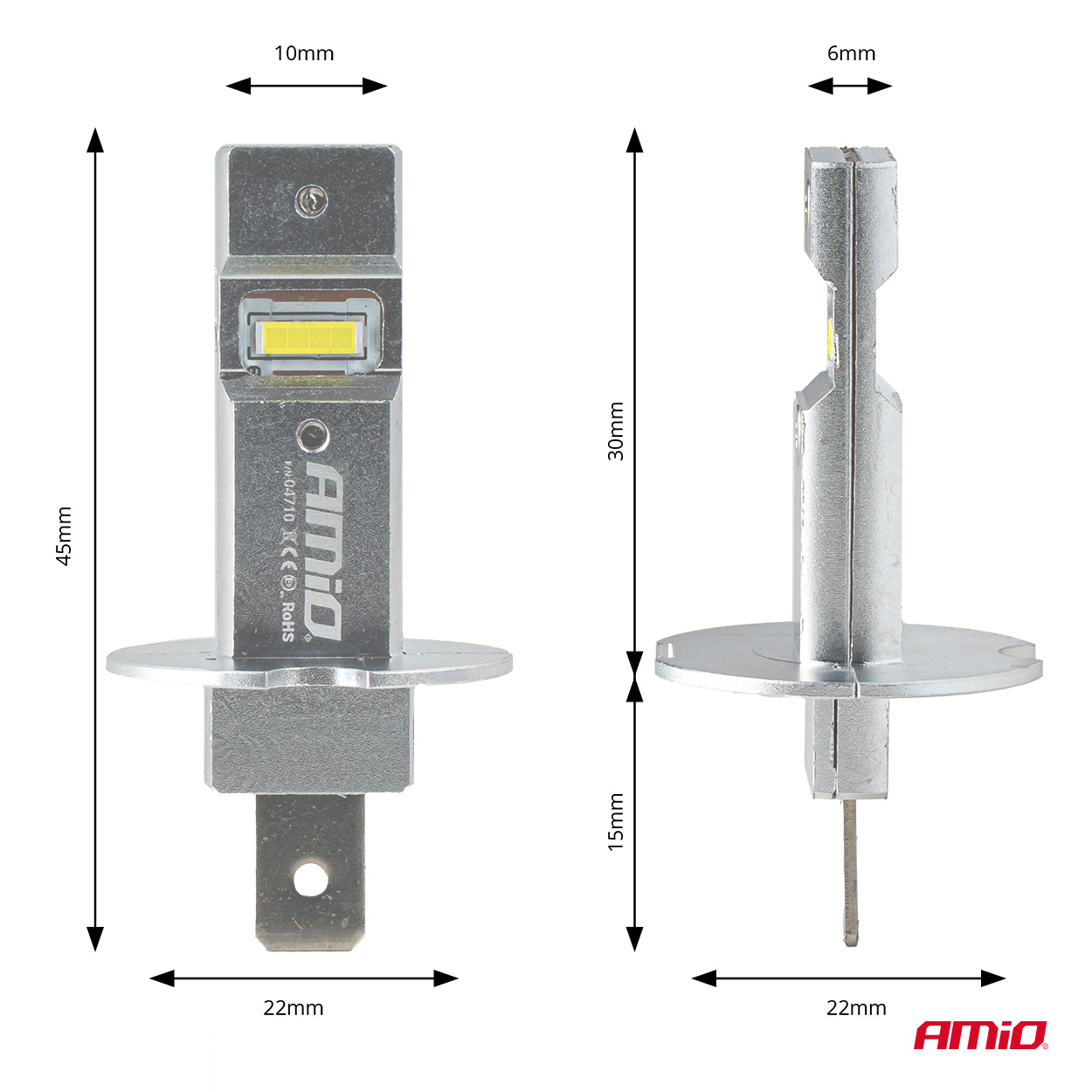 Żarówki samochodowe LED seria H25 CANBUS H3 12 V 20 W — ujęcie 9