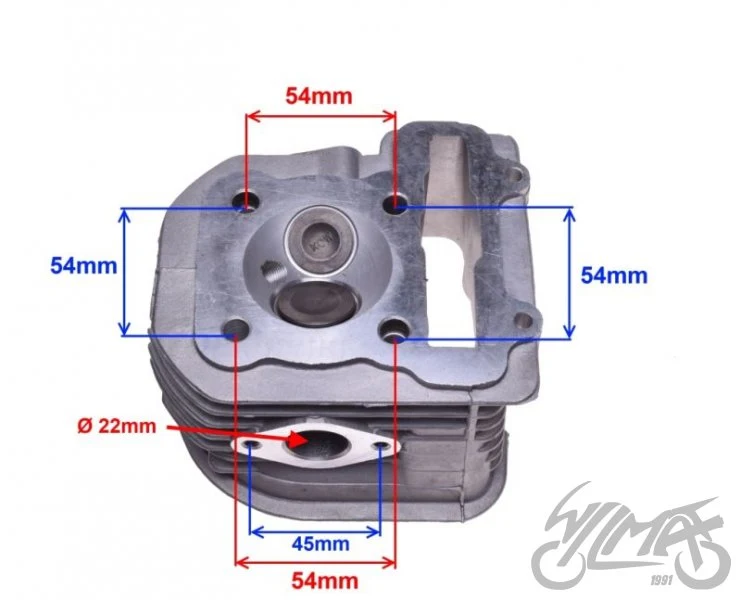 Głowica WH125, wariant 52,40 mm, komora 52 mm — AY35524 — ujęcie 2