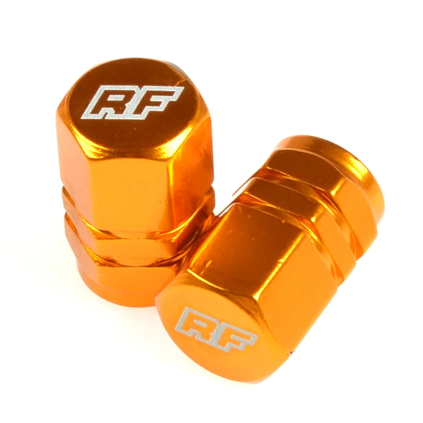 Nakrętka wentyla Racing Force TP1 aluminium złota 2szt — ujęcie 1