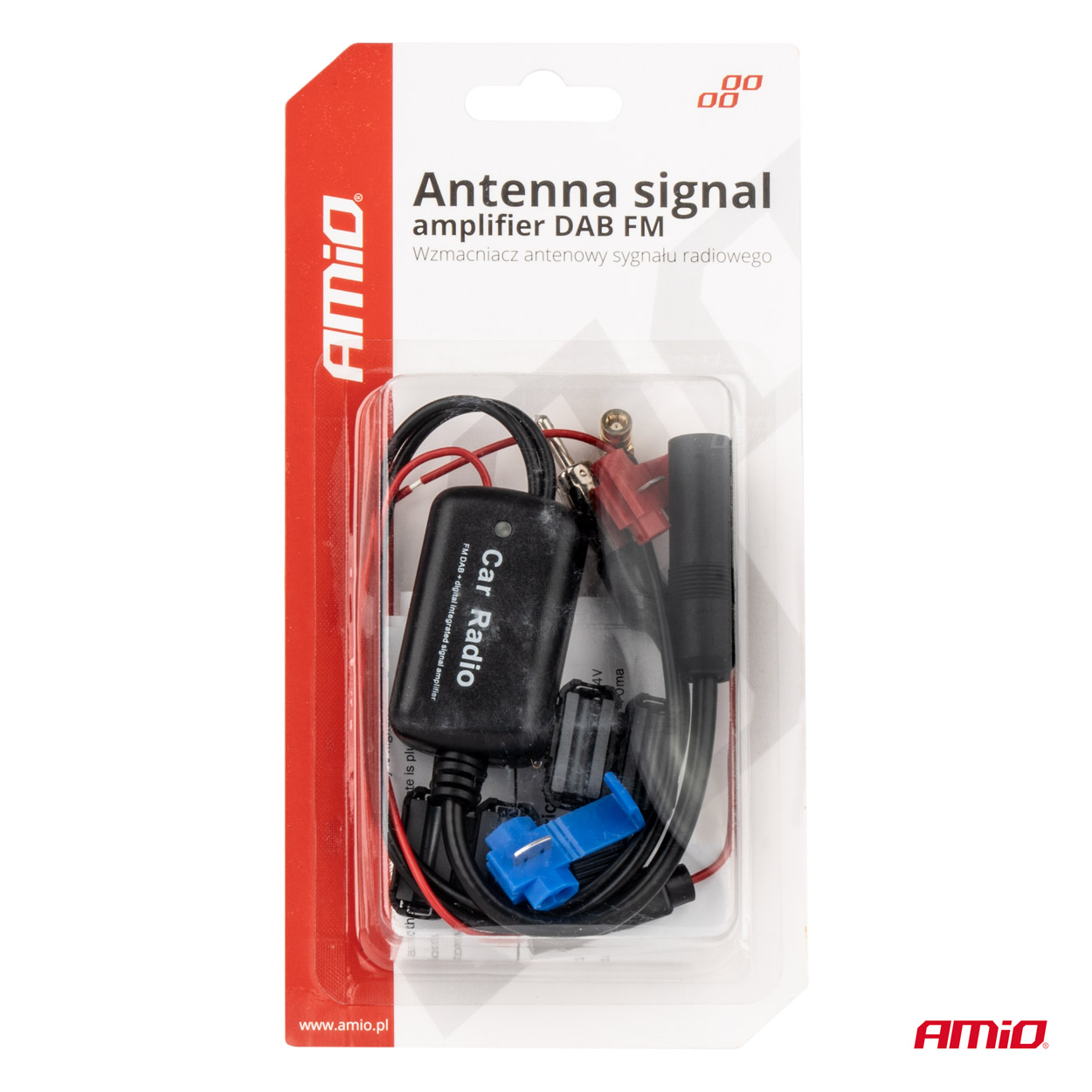 Wzmacniacz antenowy sygnału radiowego 12 V DAB FM — ujęcie 5