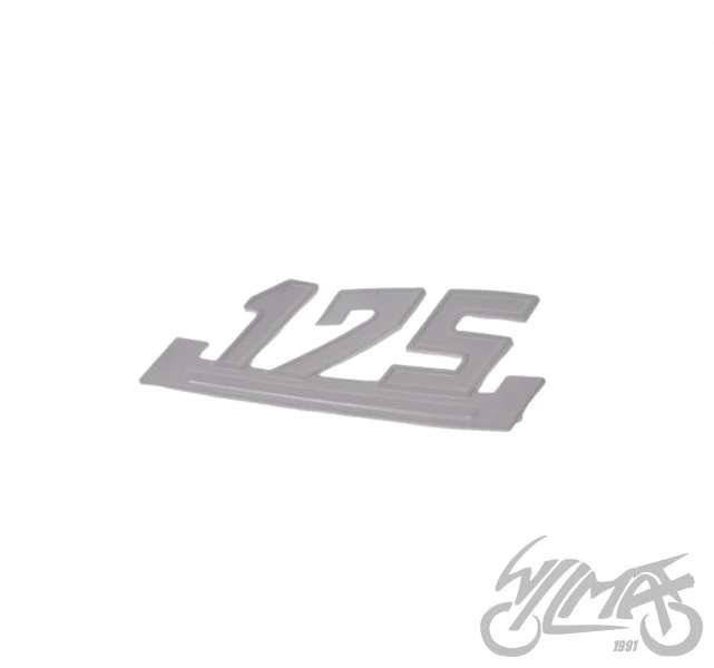Znaczek boczka WSK 175 biały