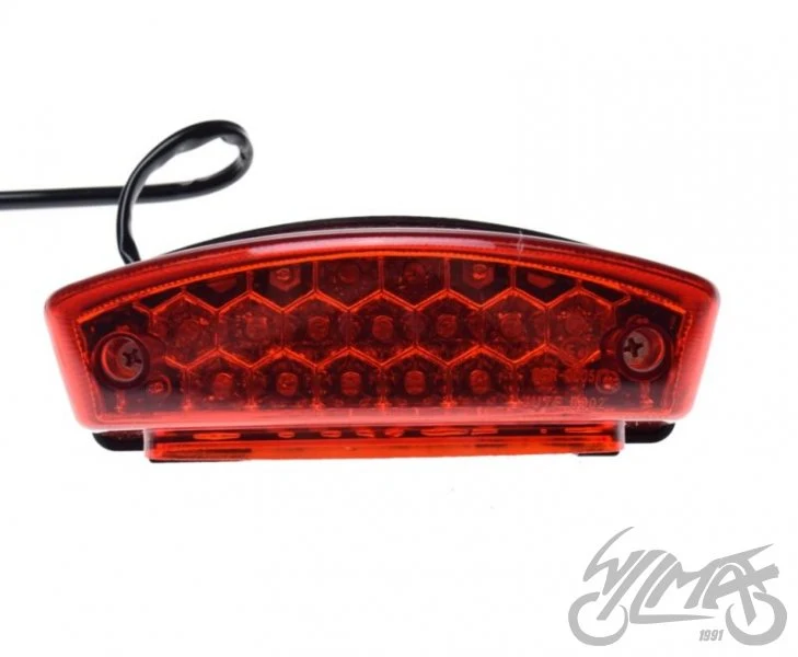 Lampa tylna LED ATV, czerwony klosz — AM9937 — ujęcie 2