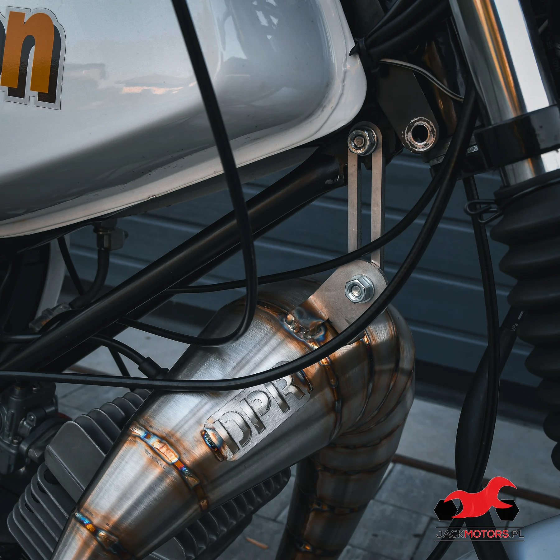 Tłumik Simson cross racing 85-110 cm³ DPR Performance · real carbon Evo (VM7450) — ujęcie 5