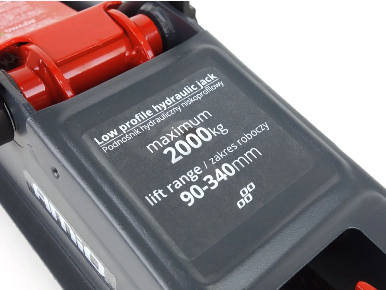 Podnośnik hydrauliczny niskoprofilowy 2T (ŻABA) — ujęcie 6