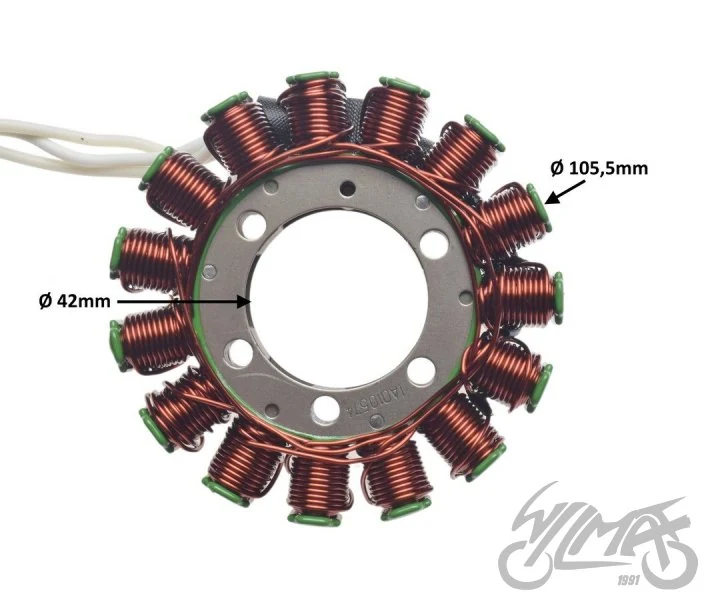 Stator 15 cewek do Yamahy YZF R1 1000 2009–2014 — ujęcie 2